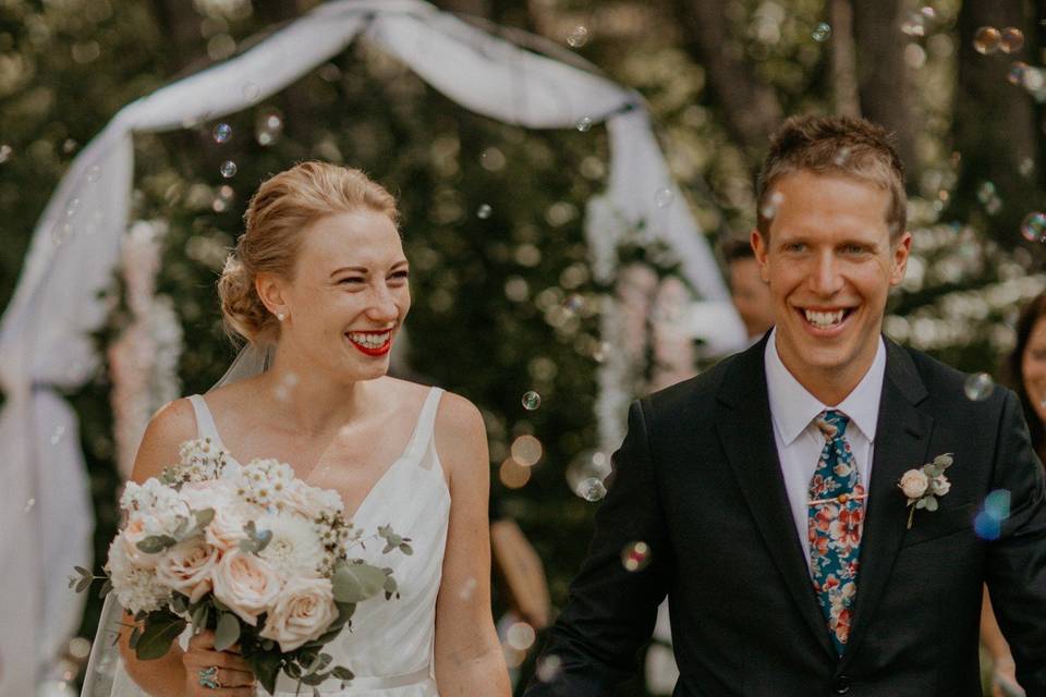 Just married