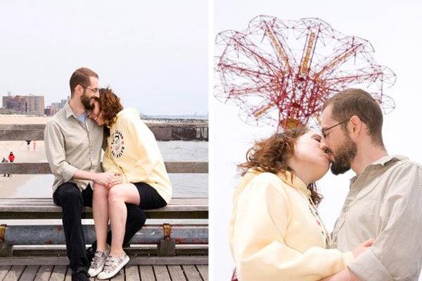 Engagement, Coney Island, Brooklyn NY