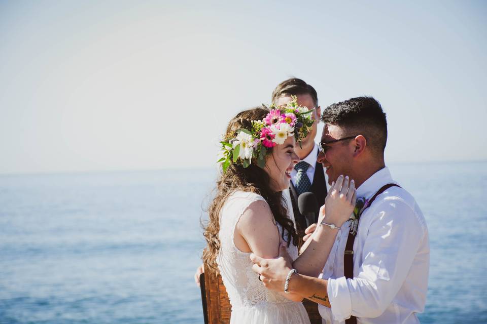 Wedding Ocean Views