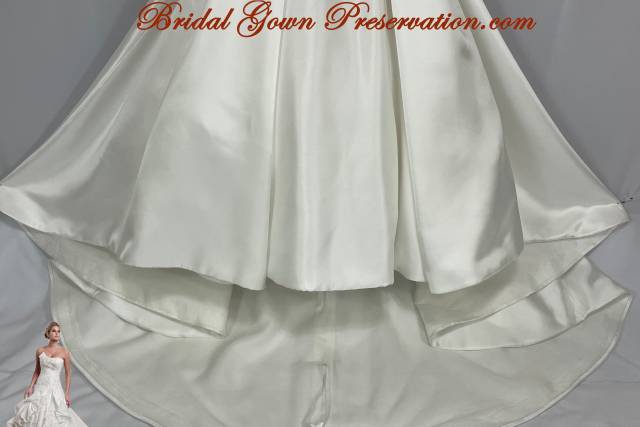 bridal gown cleaning and preservation near me