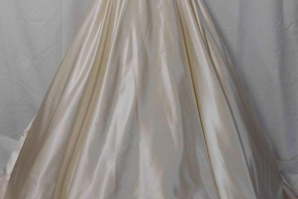 Individual wedding gown's pictures - some close-ups some full size.