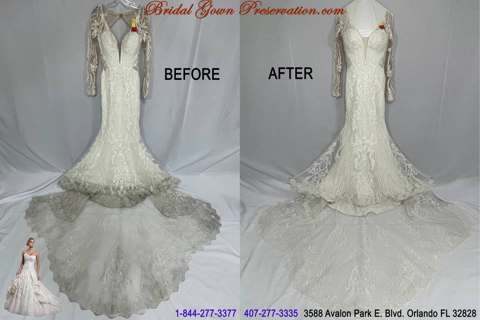 Another wedding gown-Before-Af