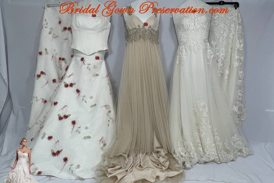 Some more Wedding Gowns proces