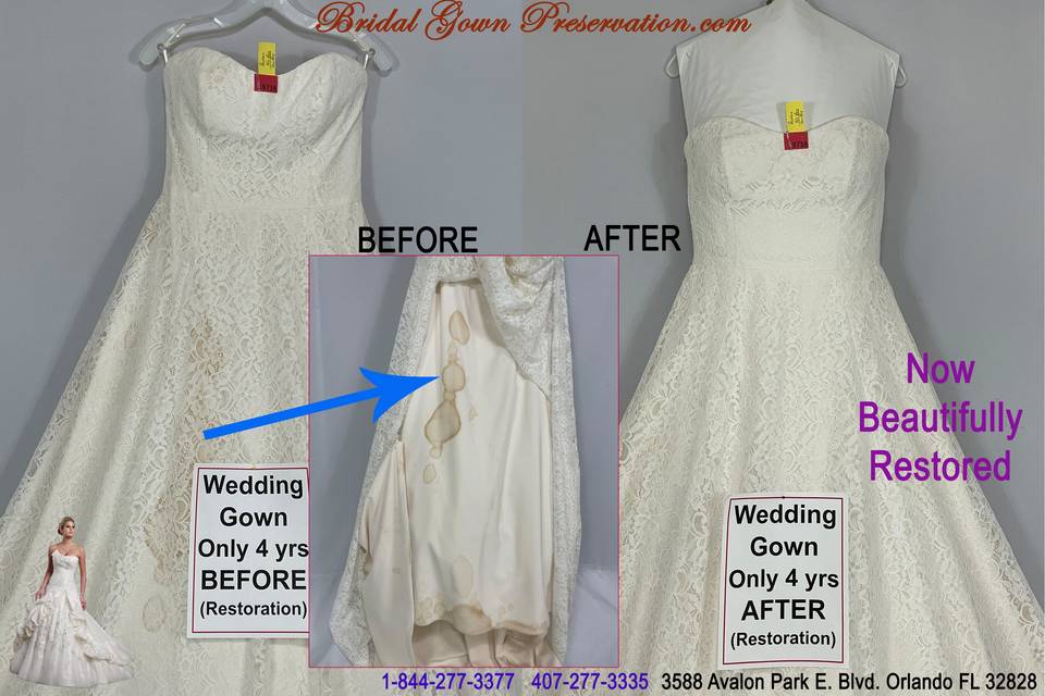 Only 4 yr old gown nowRestored