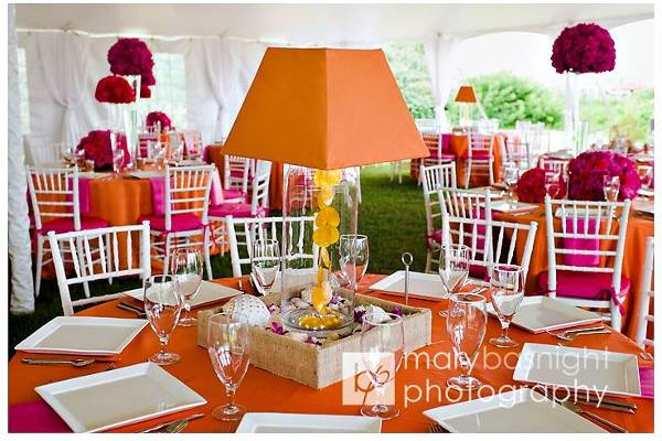 Hip and Beachy Centerpieces