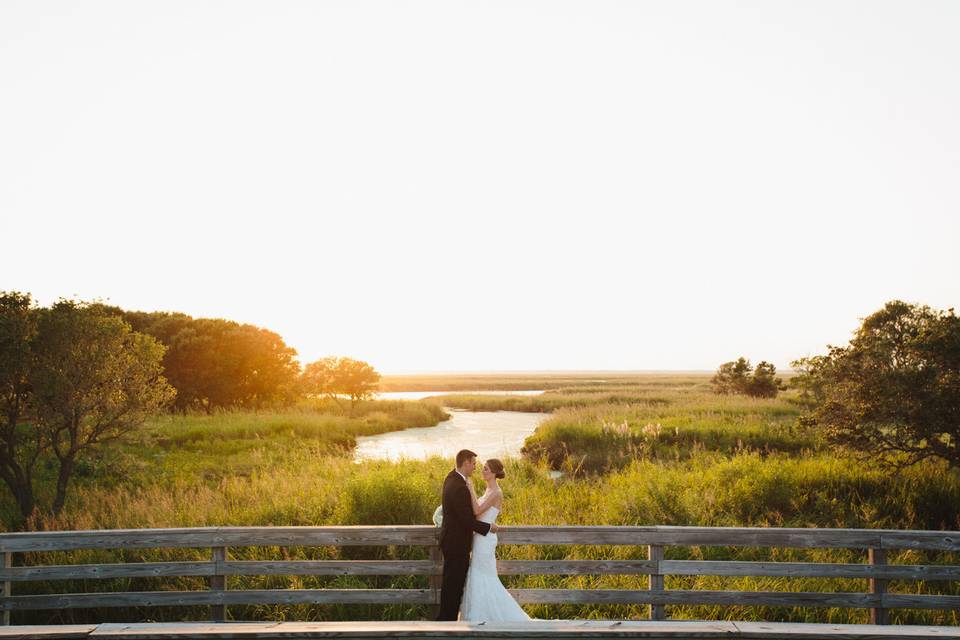 Over looking the Currituck sound inside the Currituck Club