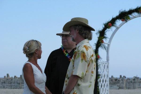 Beach wedding