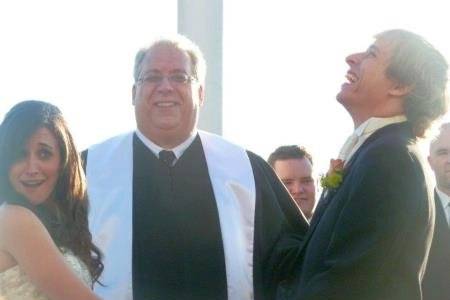 Bride with her dad