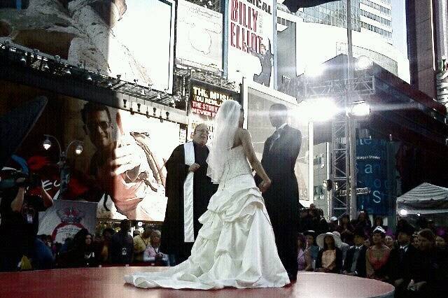 Bride with her dad