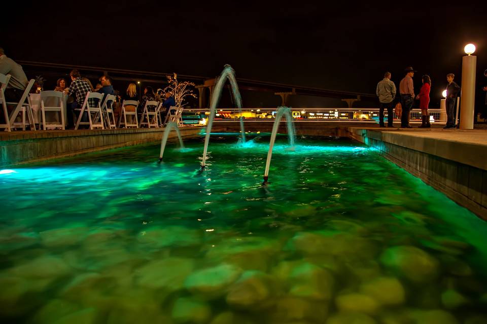 Outdoor fountain