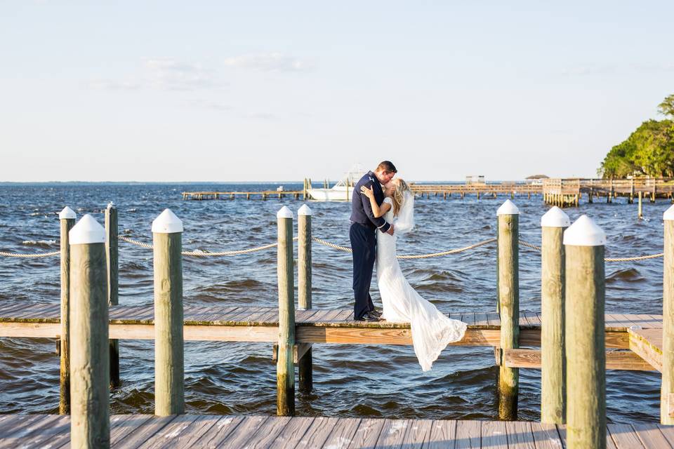 Couple kissing