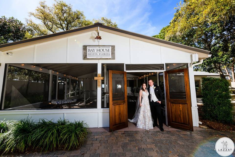 Entrance to Bay House