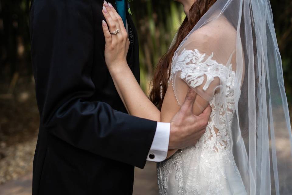 Couple in Bamboo Forest