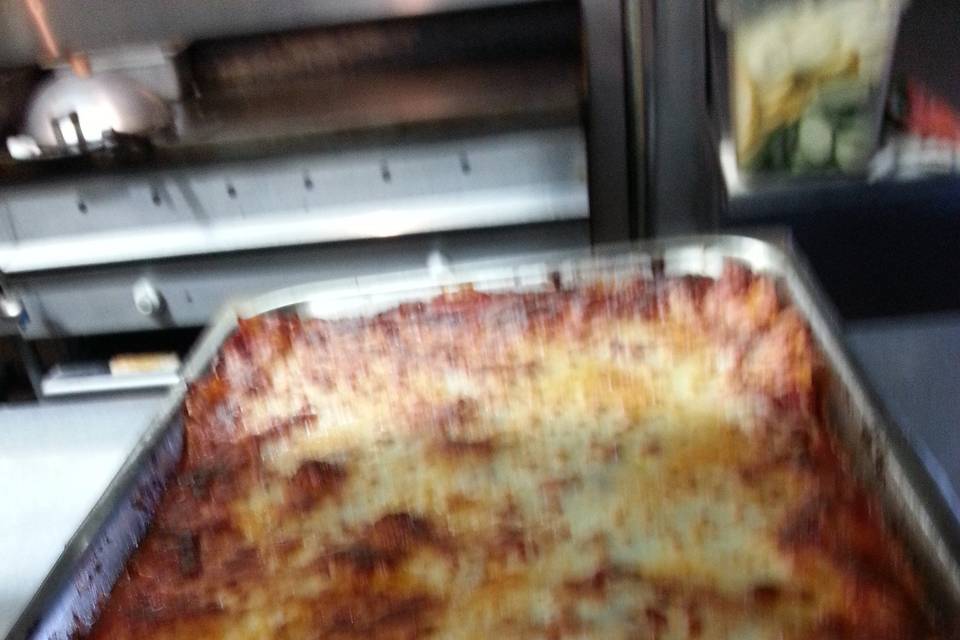 Meat lasagna~ we also make a veggie & seafood lasagna
