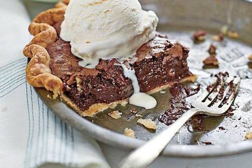 Chocoate heaven in a pie crust! Tarheel pie