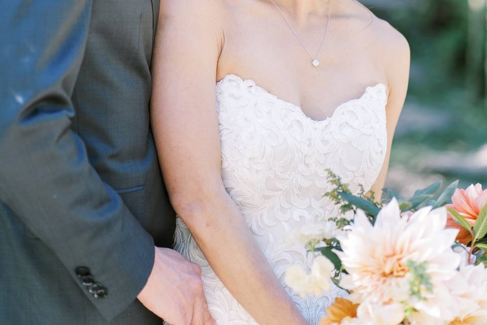 Bride and groom portraits