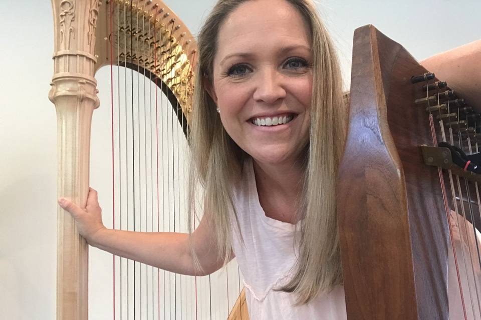 Erica's harp studio