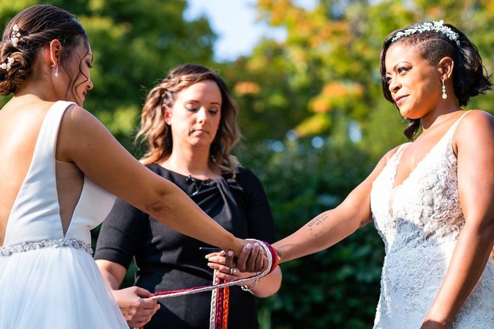 Hand Fasting Ceremony