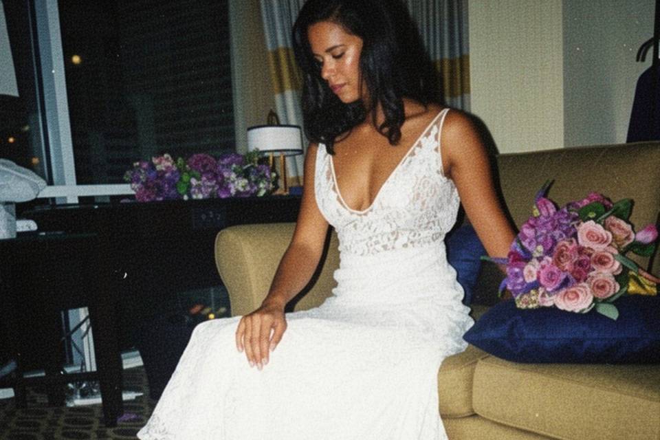 Bride getting ready, Atlanta