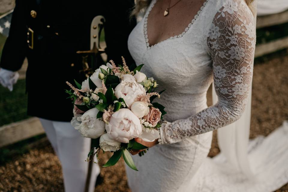 Down the aisle