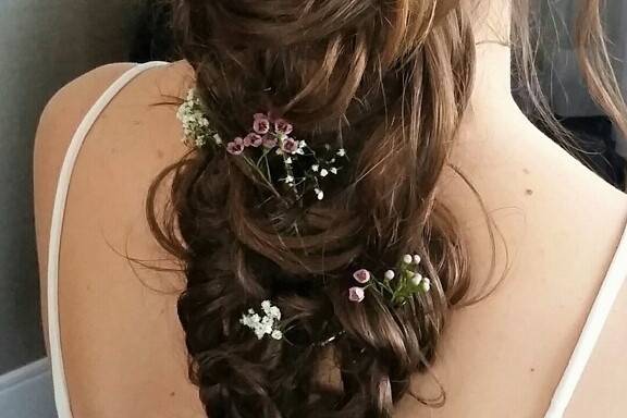 Flower in hair