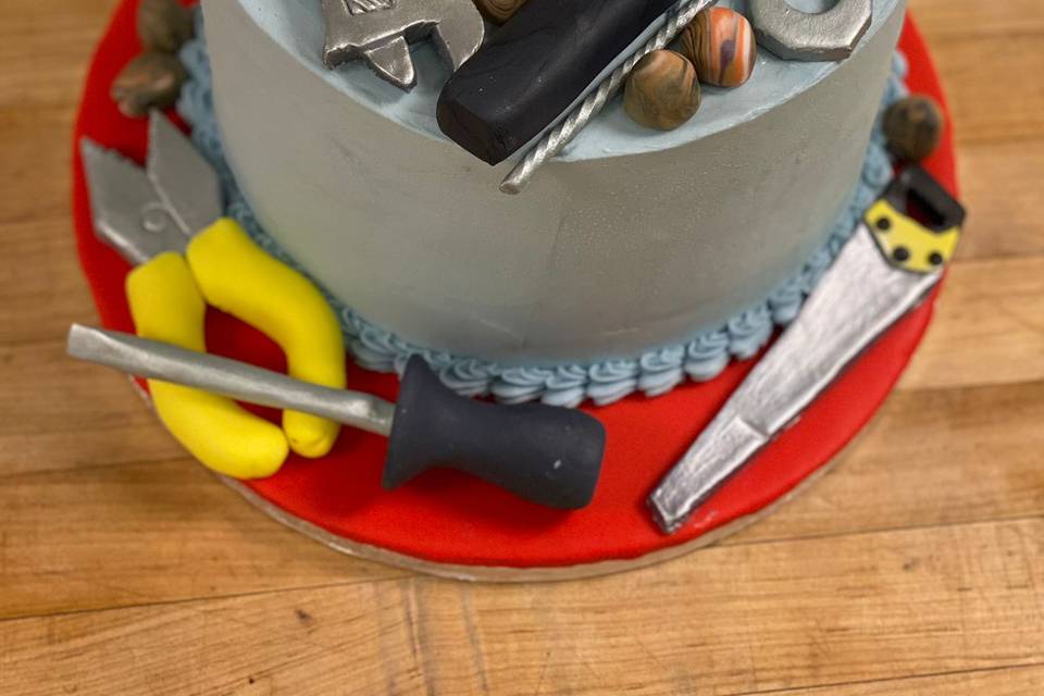 Tools Birthday Cake