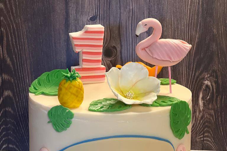 Flamingo Cake