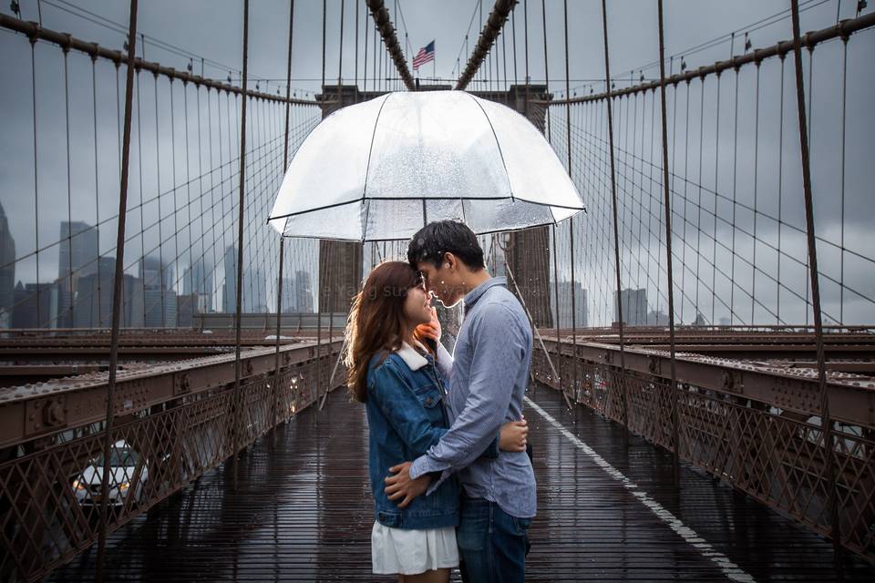 J+N at Brooklyn Bridge