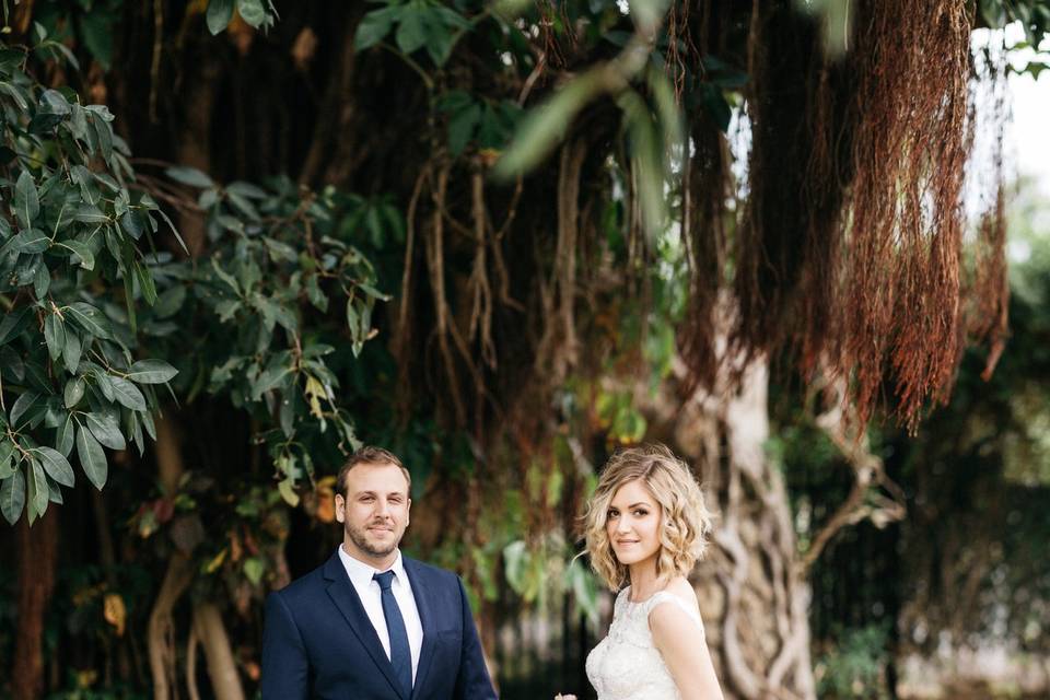 The newlyweds | Photo by T and C Studios