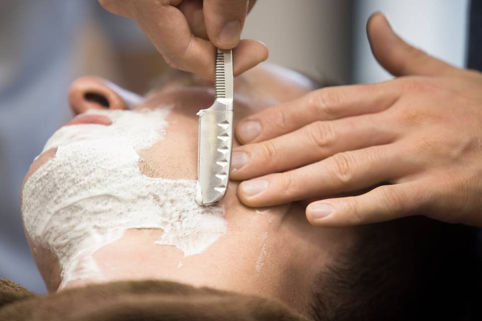 Shaving the beard