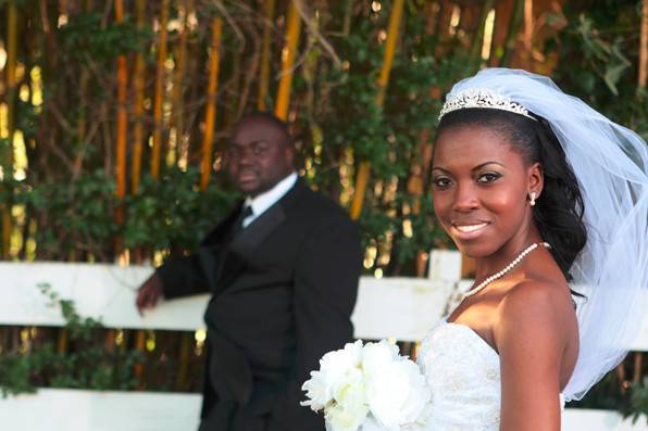 Stunning bride