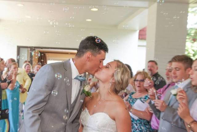 Couple kissing
