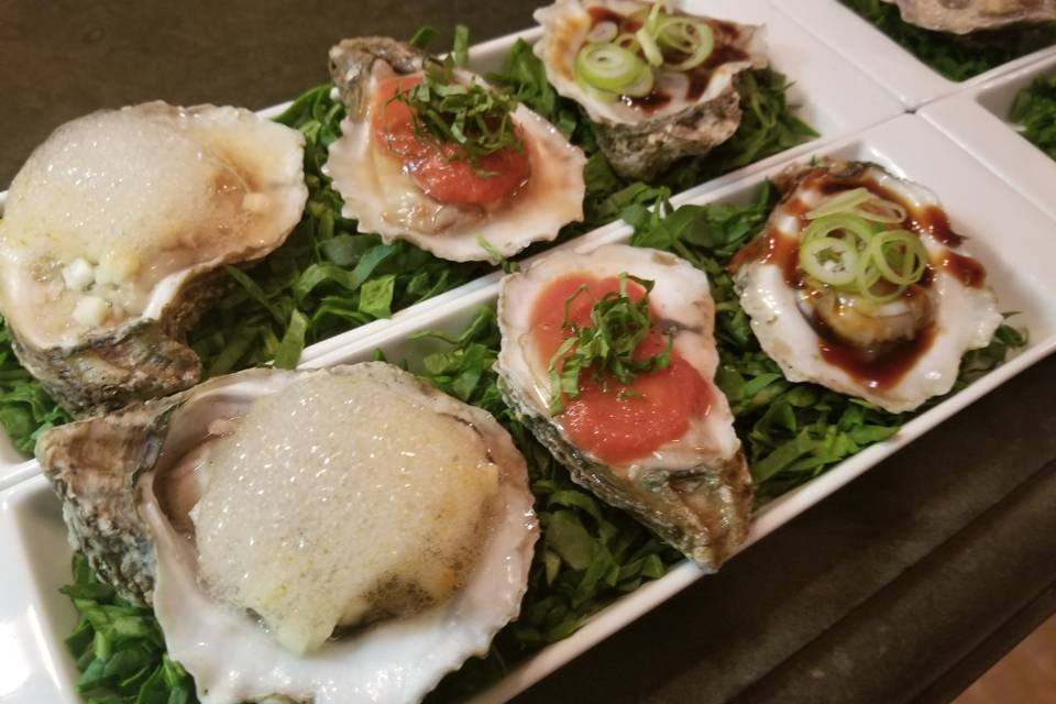 Oysters 3 Ways