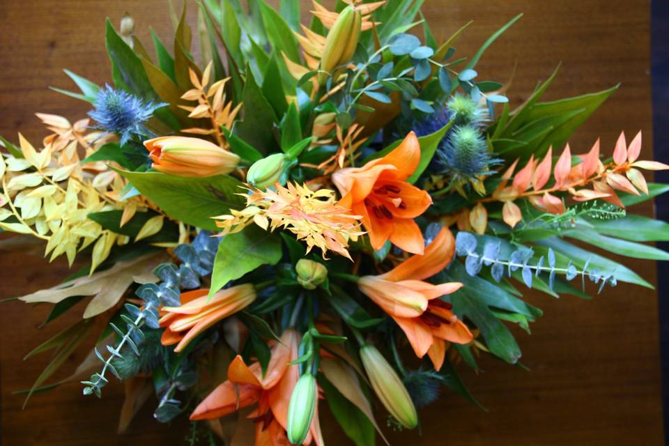 Autumnal floral shades