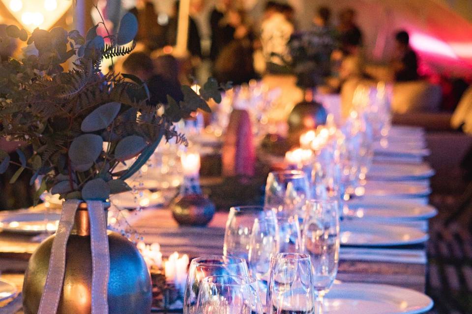 Subtle centerpiece designs