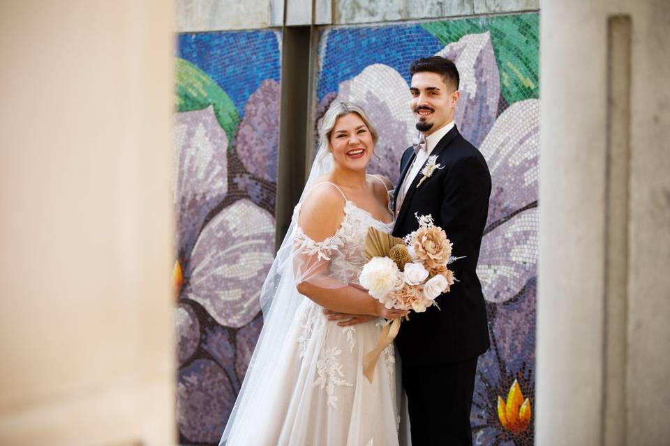 Bride & Groom Posing