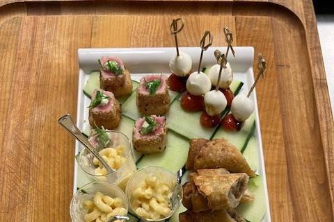 A Variety of Hors D'oeuvres