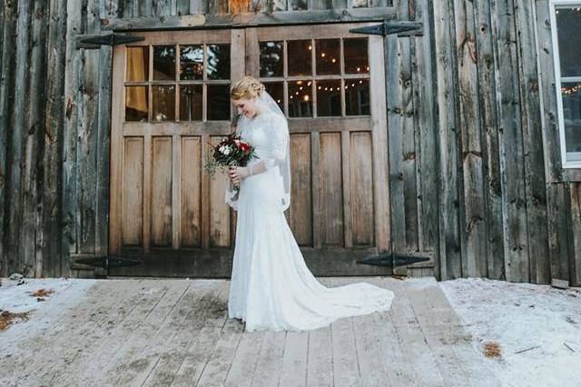 Bride's portrait