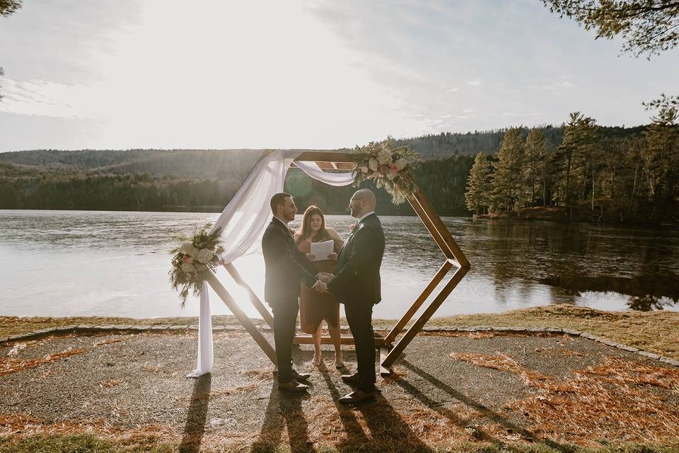 Waterfront Elopement