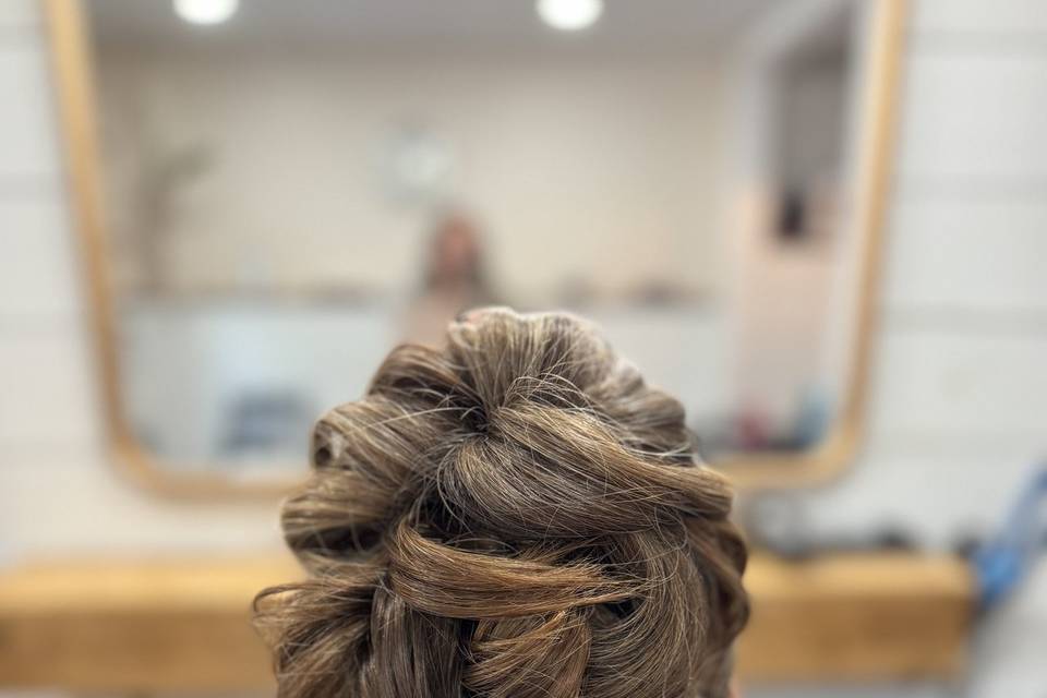 High updo