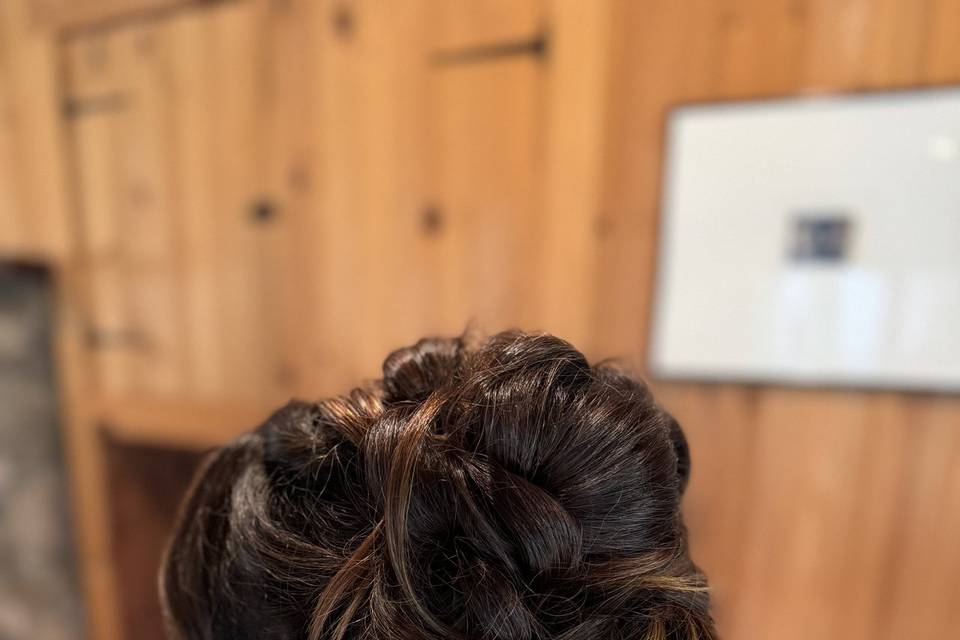 High updo