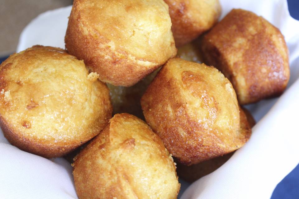 Honey-Kissed Cornbread Muffins