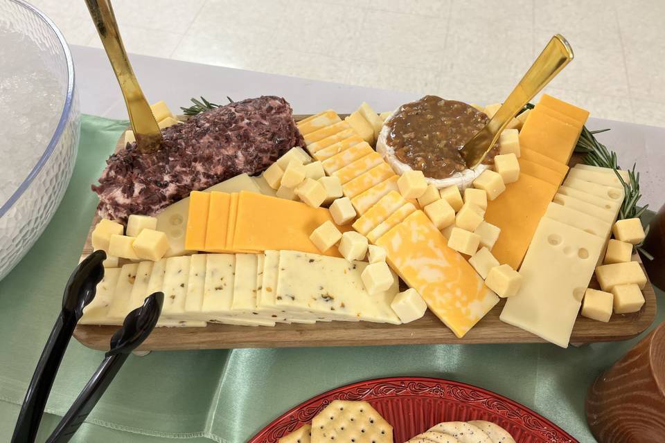 Variety Cheeses/Honey Fig Jam