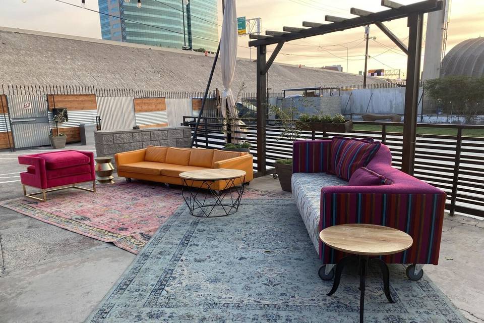 Rooftop patio