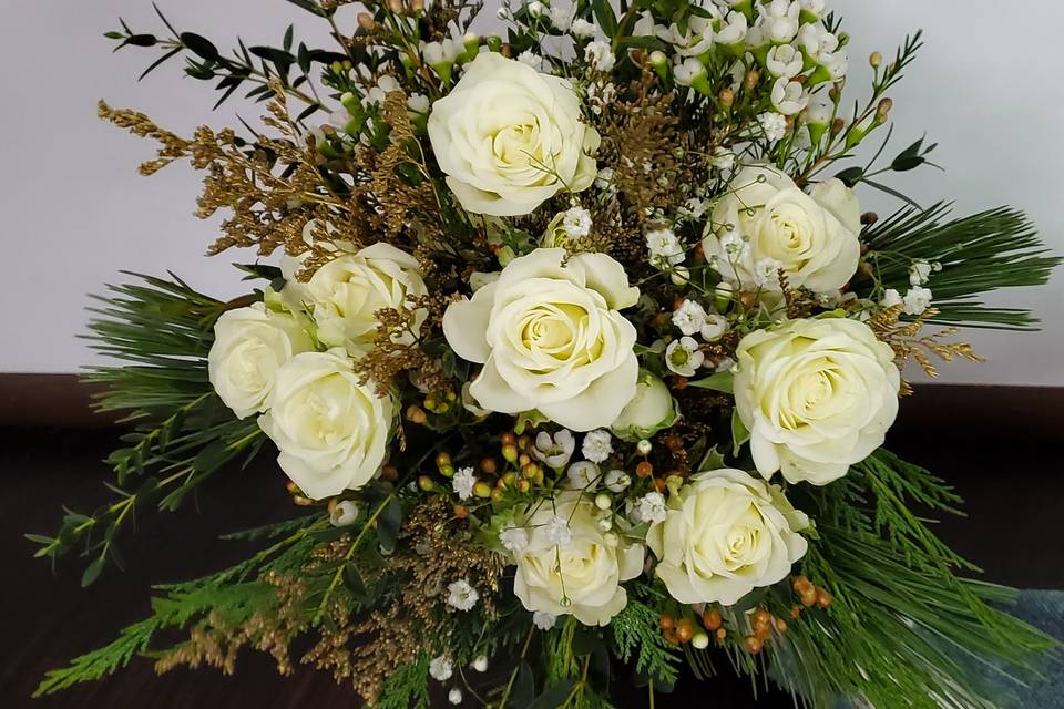 Winter Bridesmaid Bouquet