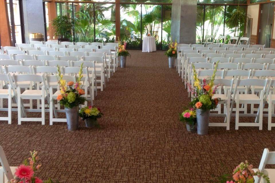 Wedding aisle