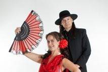 With Flamenco Dancer