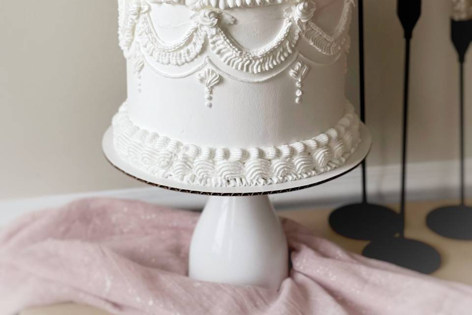 VIntage two tier