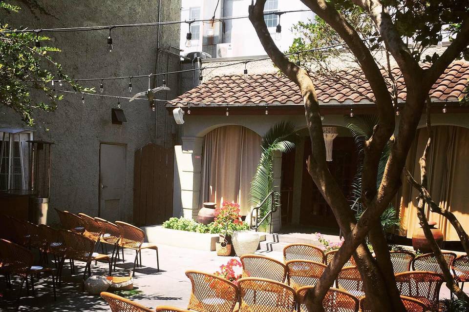 Courtyard ceremony