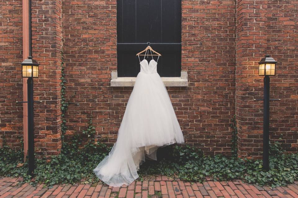 Dress in the Courtyard